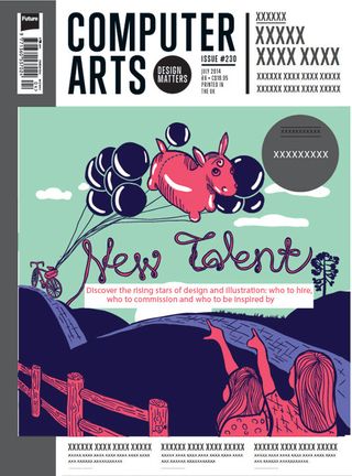 Cover design for CA's New Talent issue by Katya Wagner