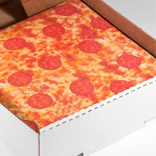 This pizza-style wrapping paper is a slice of genius | Creative Bloq