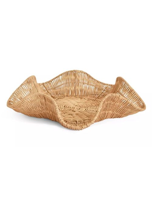 Rattan Wave Tray 