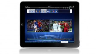 Sky Sports on iPad - a second-screen option too