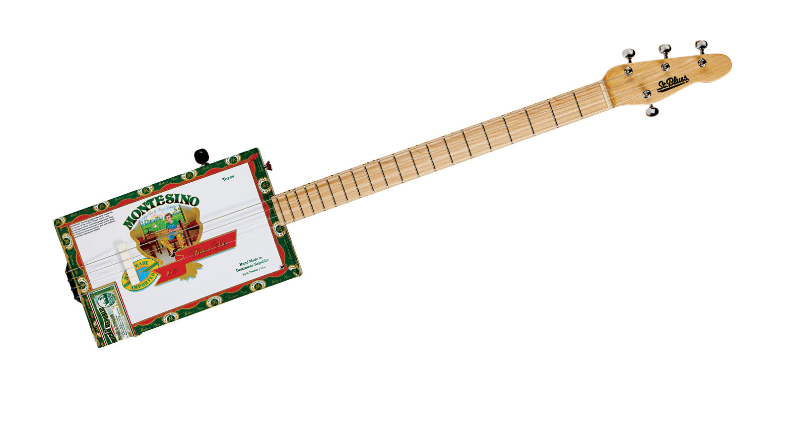 St Blues Delta Blues Box 4 String