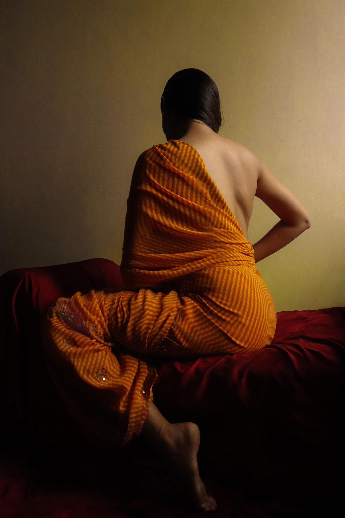 back of a woman