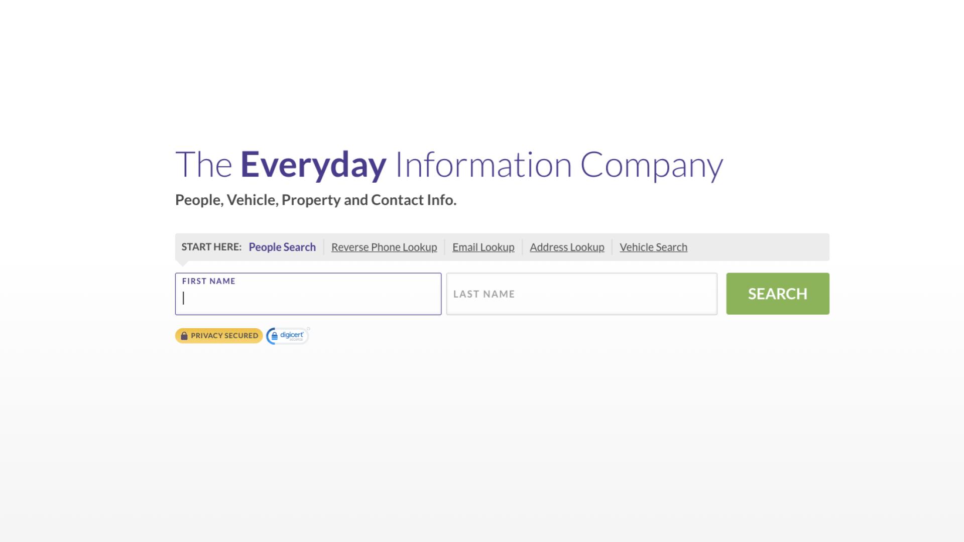 An image of the BeenVerified UI