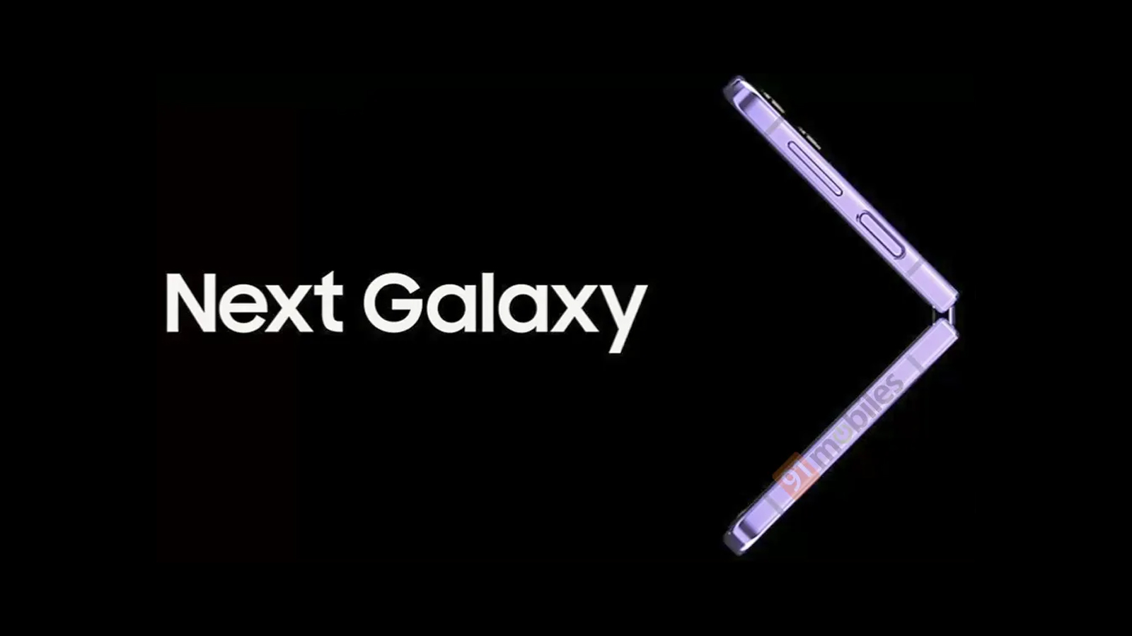 Presunto perfil del Samsung Galaxy Z Flip 4 en Bora Purple