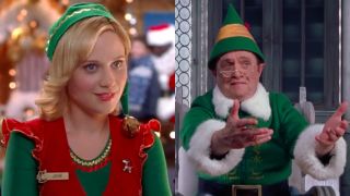 Zooey Deschanel and Bob Newhart in Elf