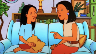 minh and connie talk on king of the hill