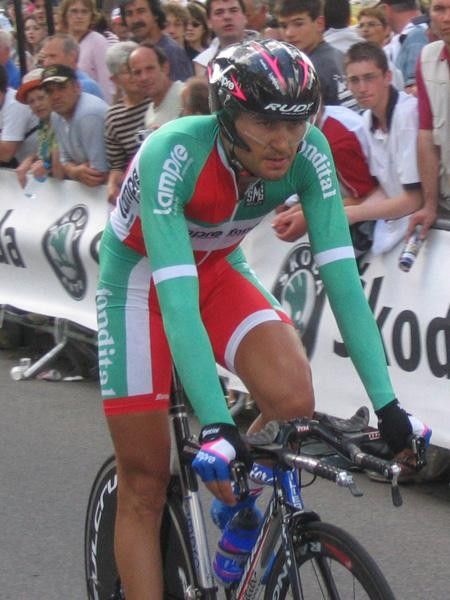Italian champion Marzio Bruseghin finished in a dissapointing 39th place