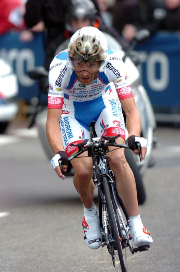 Michele Scarponi (Androni-Giocattoli) wanted to set up his Giro with a strong start in the time trial