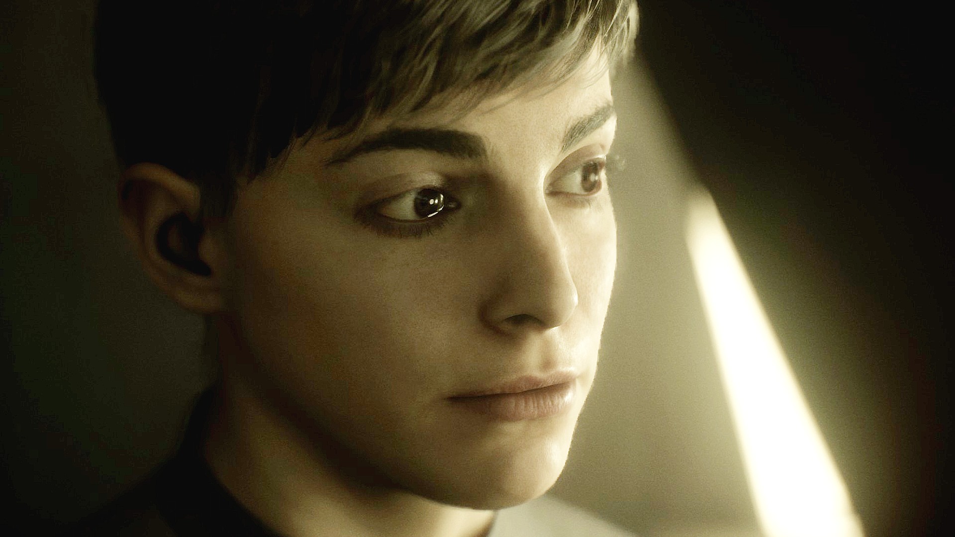 A close up on Eisele in the Directive 2080 ending