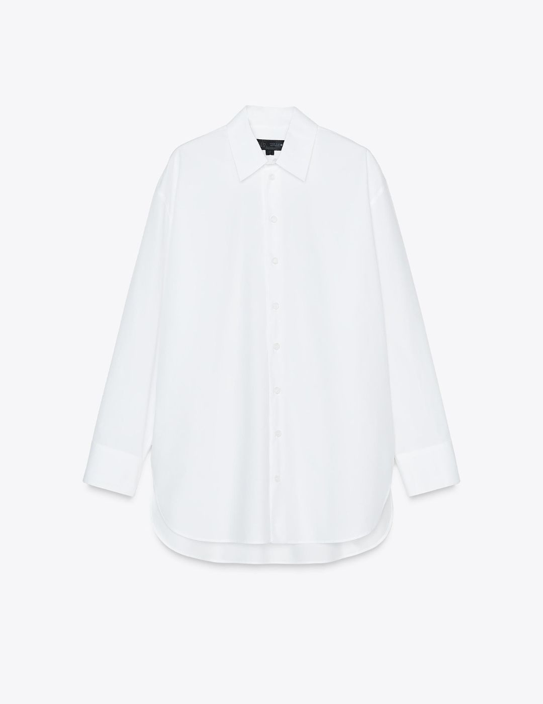 Zara , Oversize Poplin Shirt 