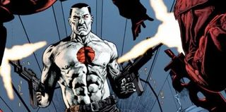 Bloodshot comic book panel