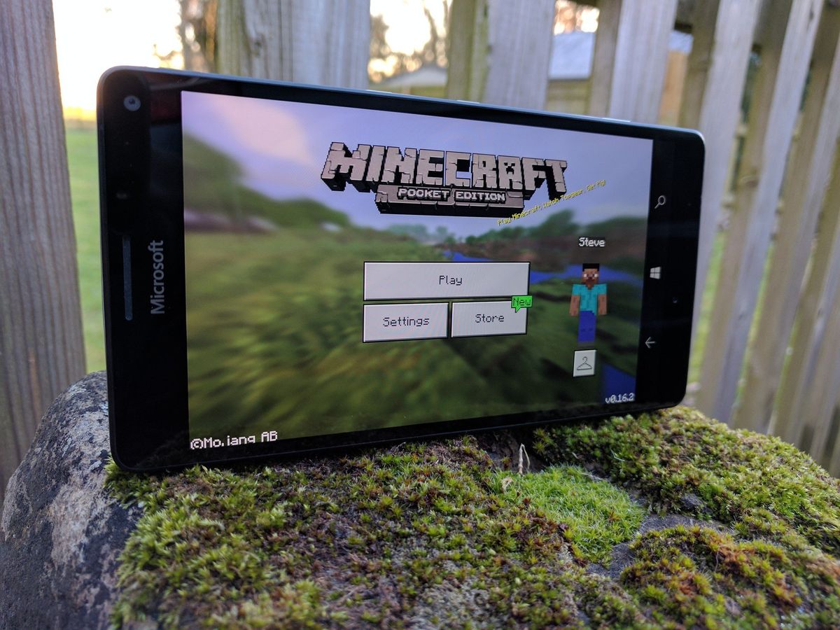 Minecraft pe tablet