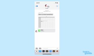 iOS 16 review collaboration in messages