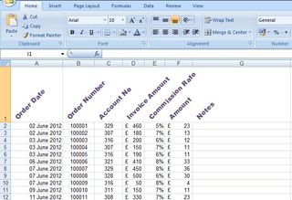 Excel Tutorial 1 - altered title angle