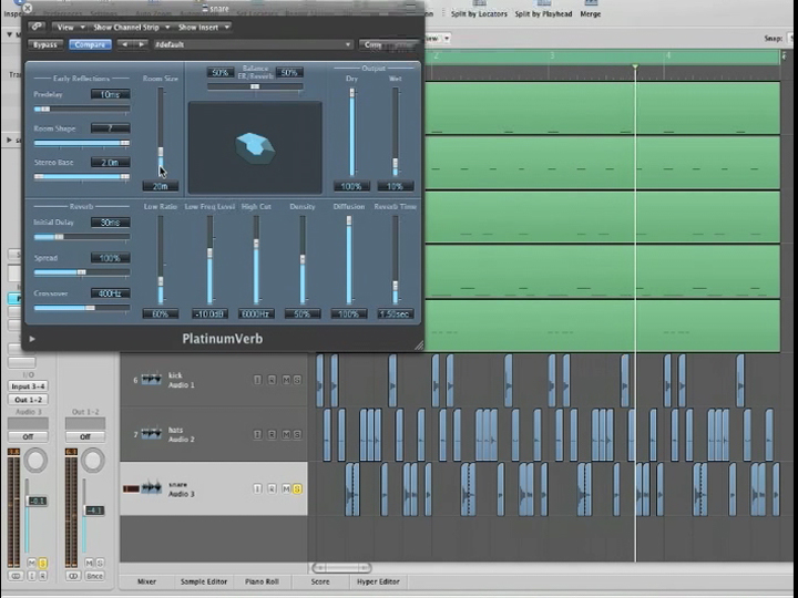 audio loops can be sliced to allow maximum control over each element