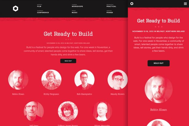 Best responsive websites: Build