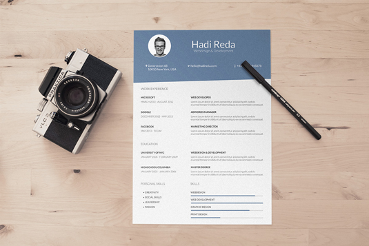 Resume and CV templates