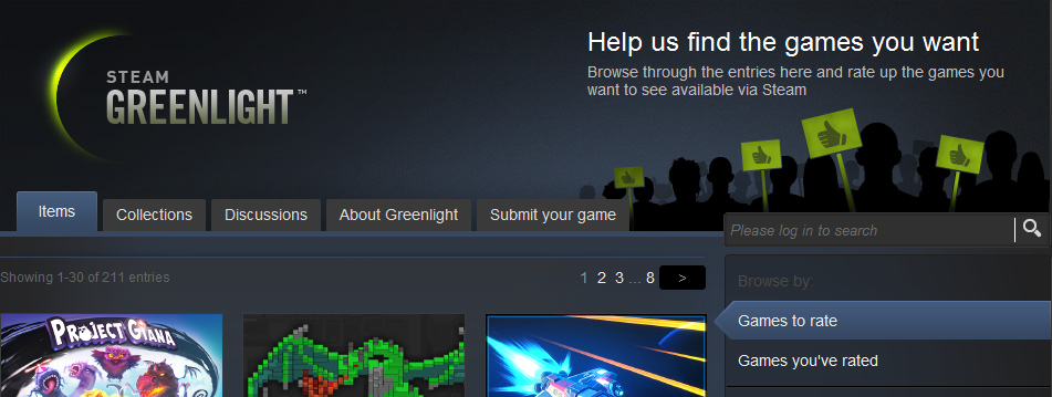 Steam Greenlight