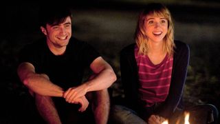 (L-R) Daniel Radcliffe as Wallace and Zoe Kazan as Chantry in "What If?"