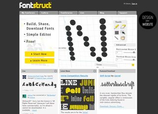 There are plenty of tools online for creating your own font