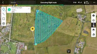 Mavic 3T Screenshot mapping route