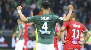 William Saliba Saint Etienne Arsenal Tottenham Hotspur