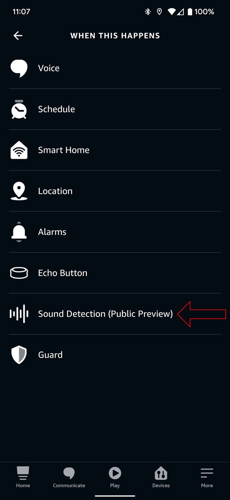 Alexa Uygulaması Ekran Görüntüsü Ses Rutini