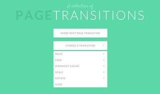 Page transitions site