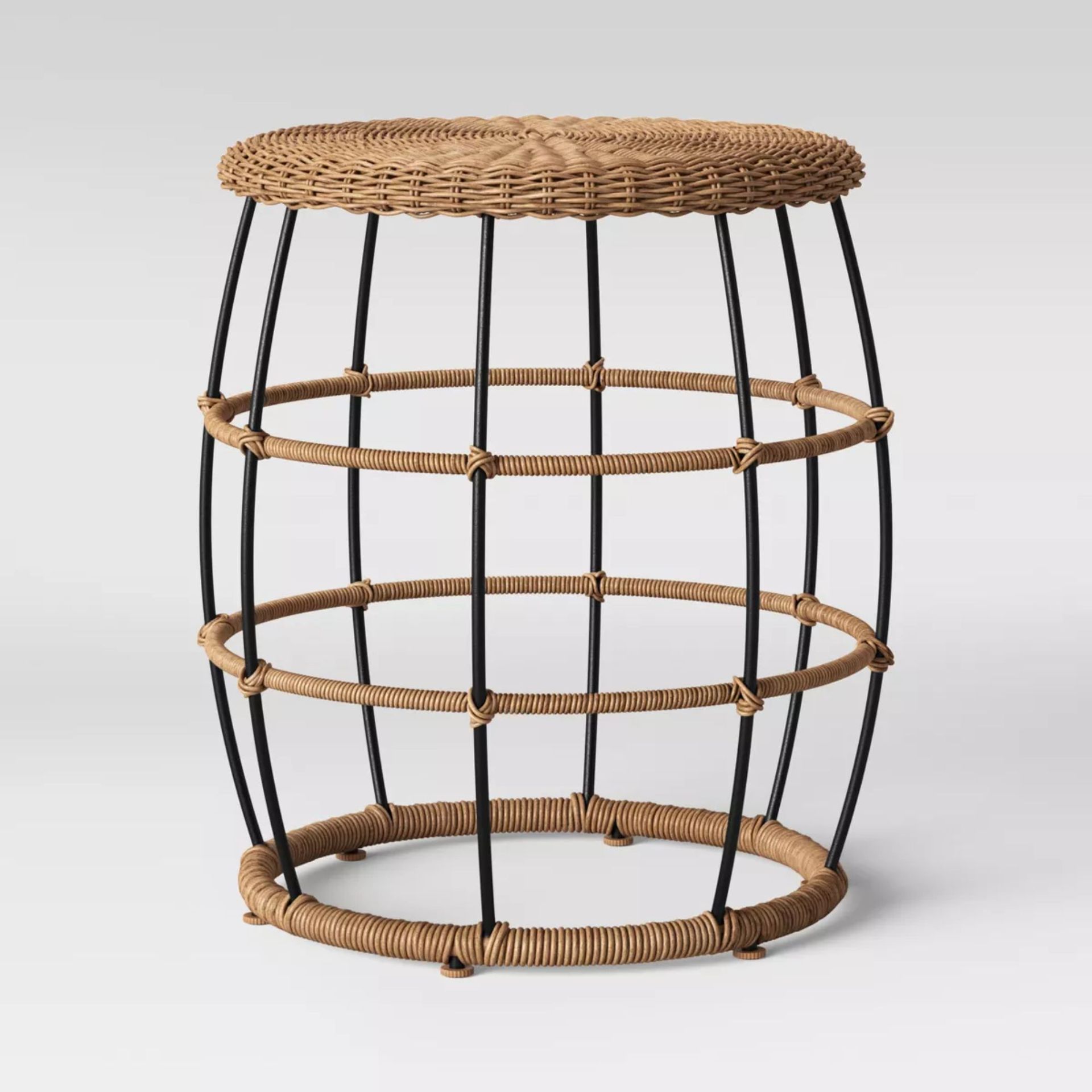 Southport Patio End Table BlackBrown - Threshold™