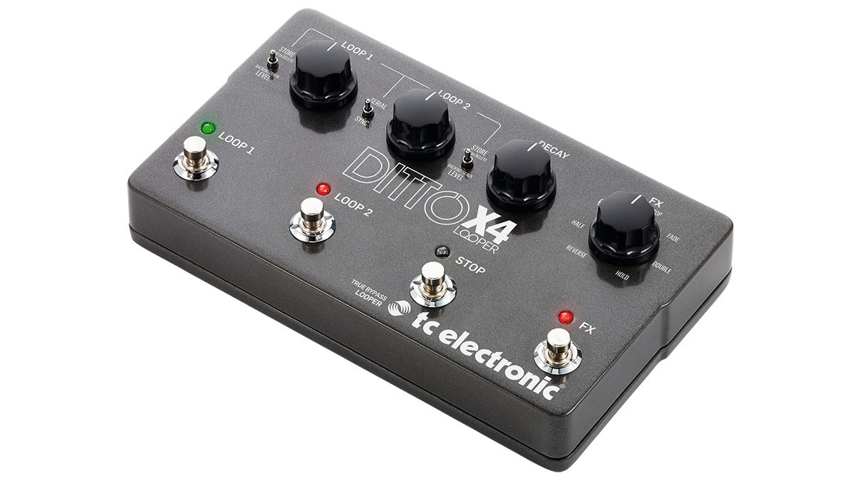 TC Electronic Ditto X4 Looper review | MusicRadar