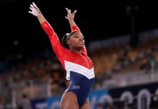 ADHD symptoms: Simone Biles competing at the Olympics
