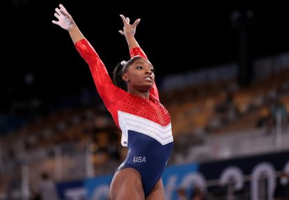 ADHD symptoms: Simone Biles competing at the Olympics
