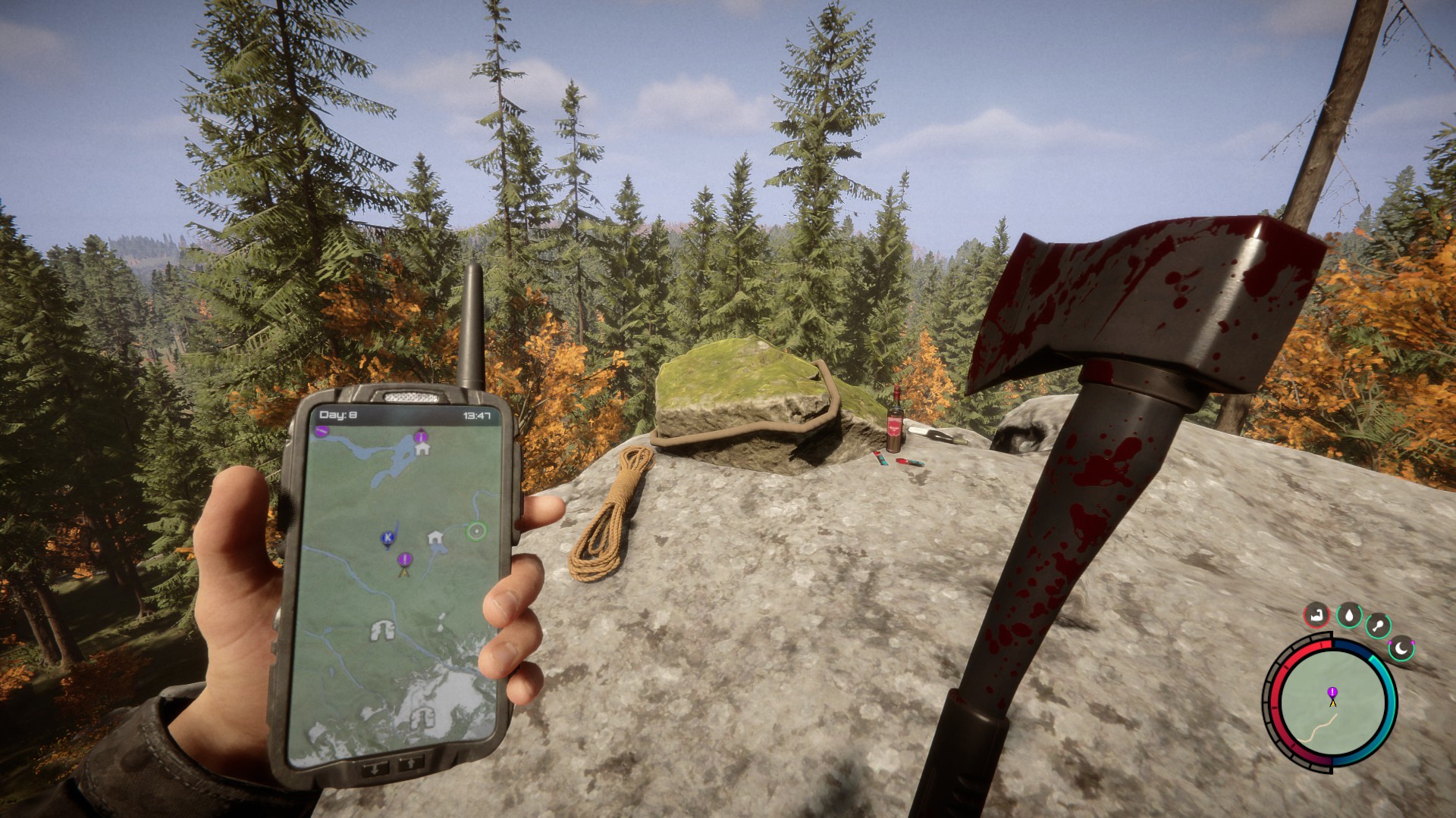 How to Use Your GPS Locator in Sons of the Forest