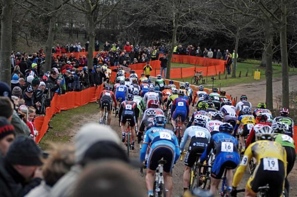 The start of the elite men's British 'cross championship