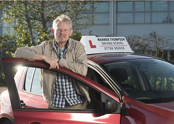 Martin Clunes in his new BBC1 comedy Warren