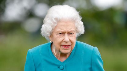 Queen Elizabeth II attends day 1 of the Royal Windsor Horse Show in Home Park