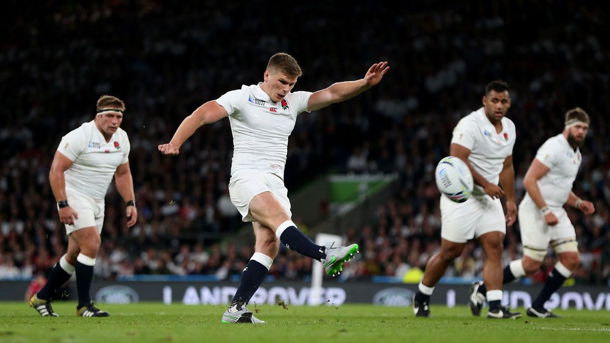 Owen Farrell of England 