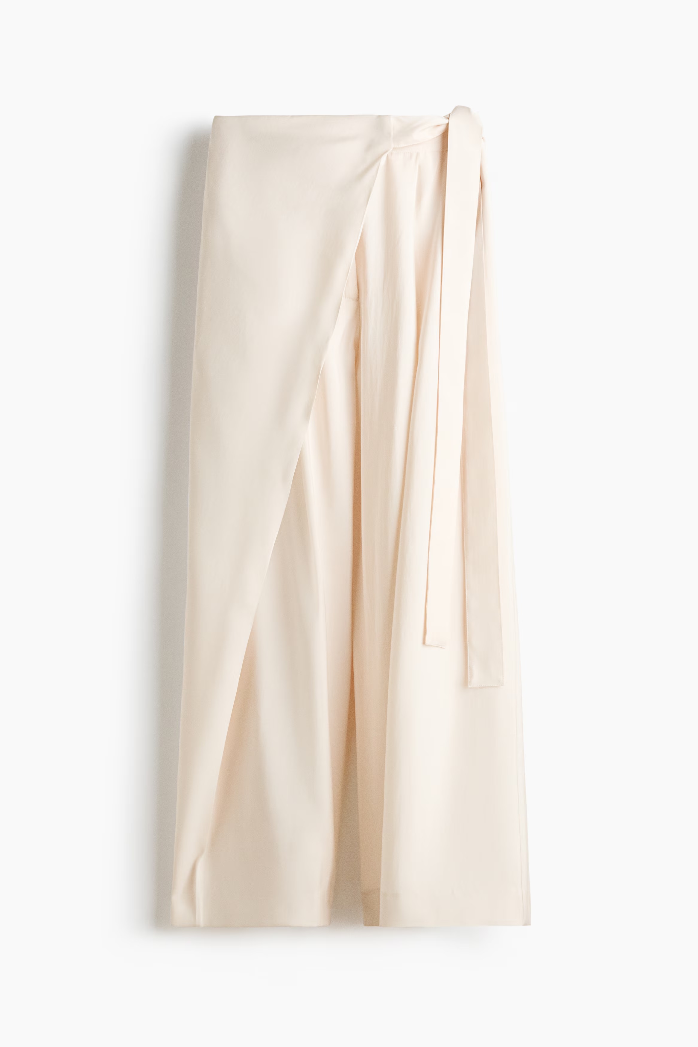 H&amp;amp;M, Modal-Blend Wrap-Detail Trousers