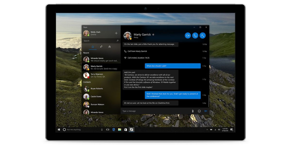 Skype's universal Windows 10 app desperately needs some love | Windows ...