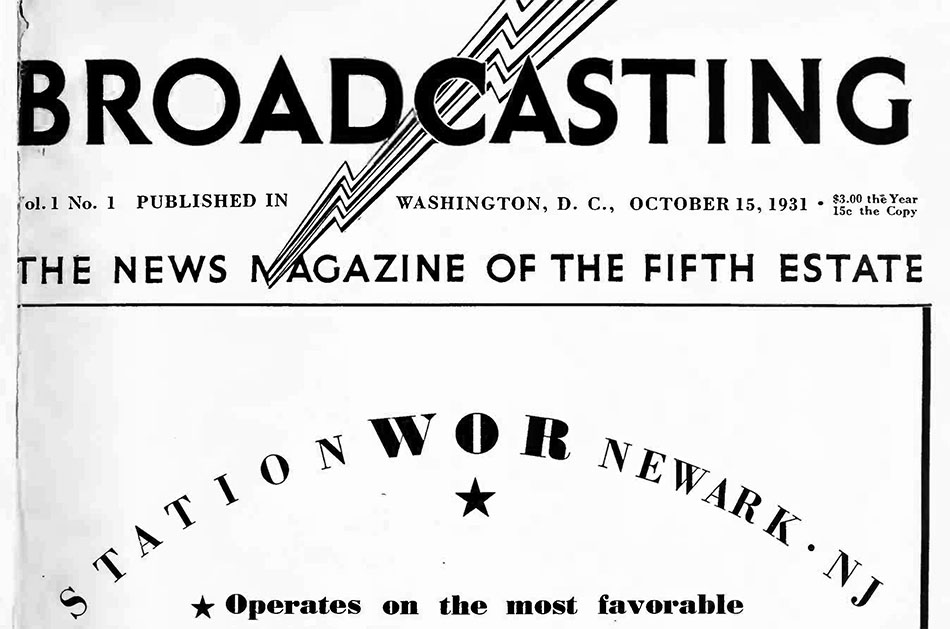 Broadcasting magazine issue 1