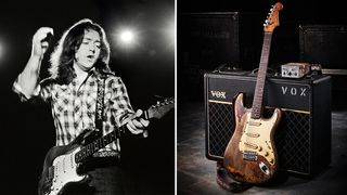 Rory Gallagher and his Fender Stratocaster