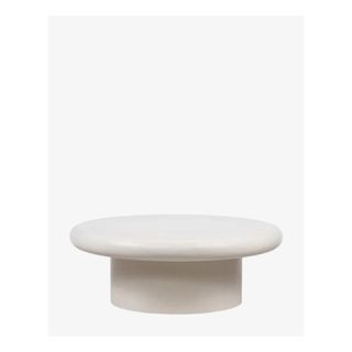 stone coffee table, round