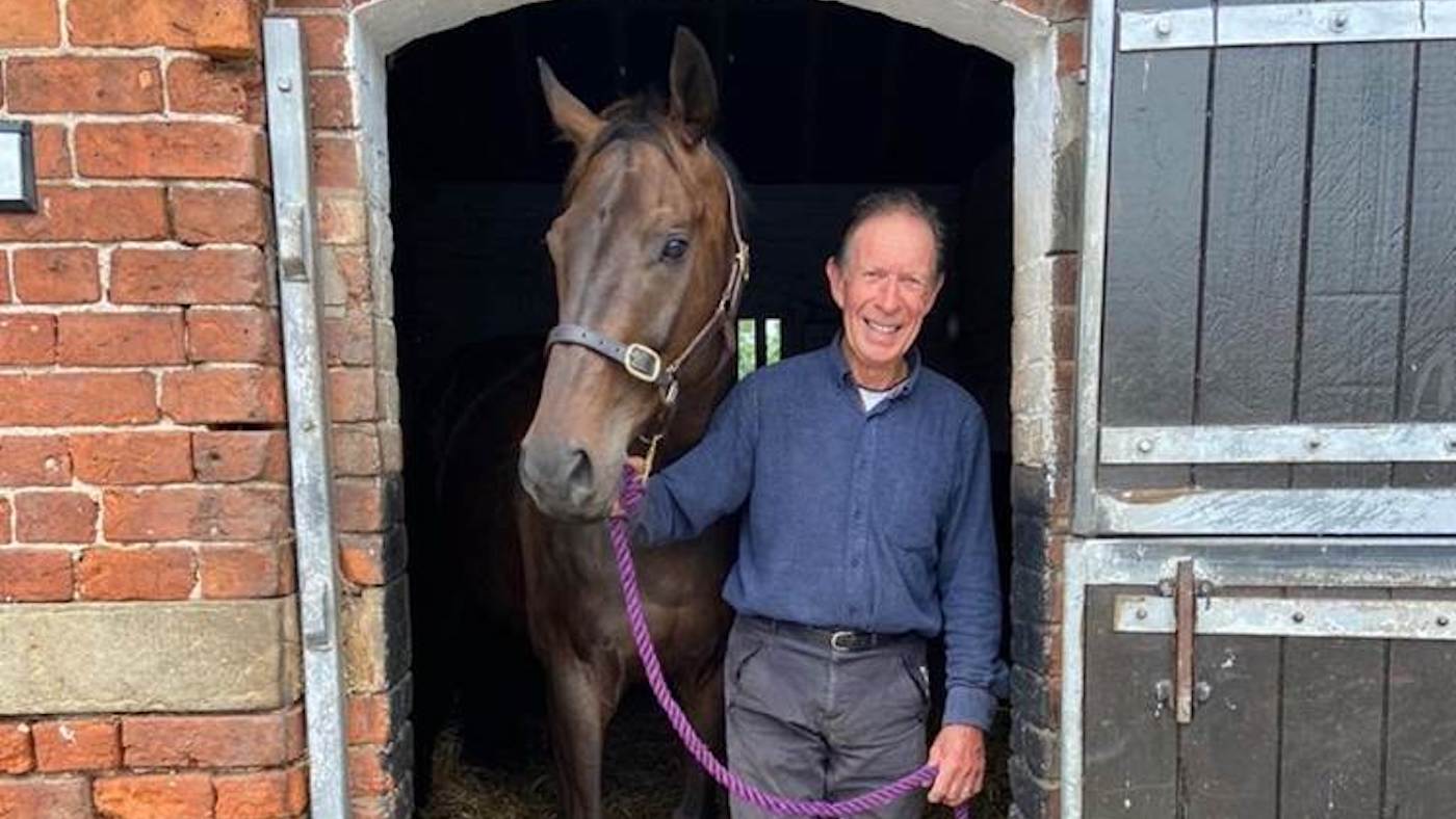 80-year-old jockey Colin Moore