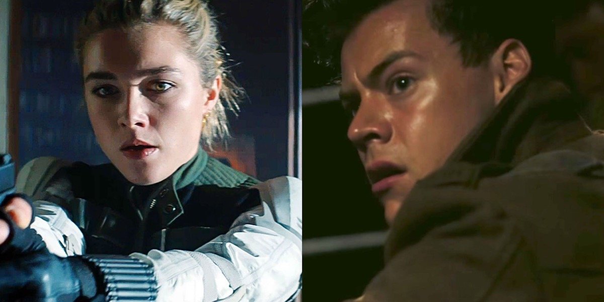 Florence Pugh and Harry Styles