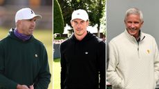 (L to R) Kevin Pietersen, Gareth Bale and Jay Monahan