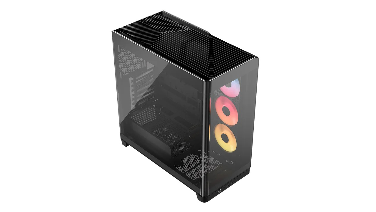 The Corsair Frame 4500X PC case in black