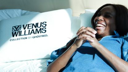 Venus Williams Ghostbed Venus Williams sleep tips