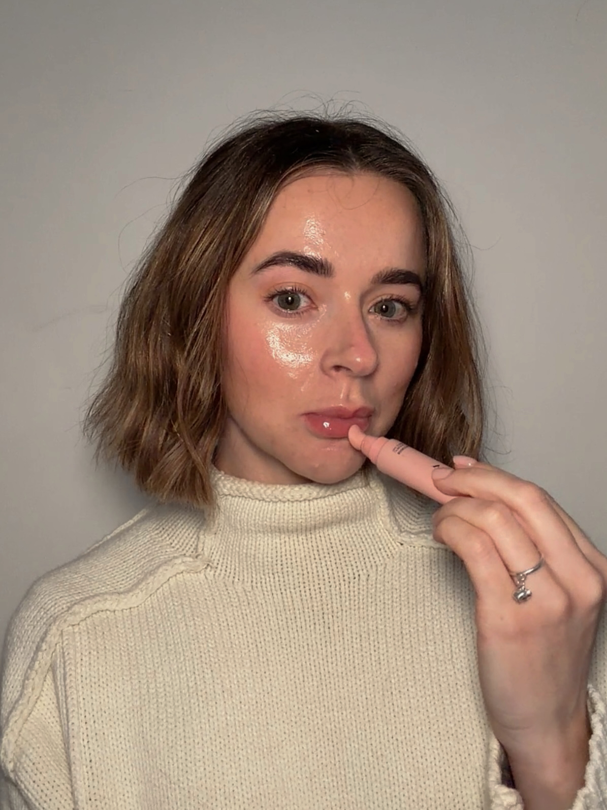 Beauty contributor Grace Day with glowing skin