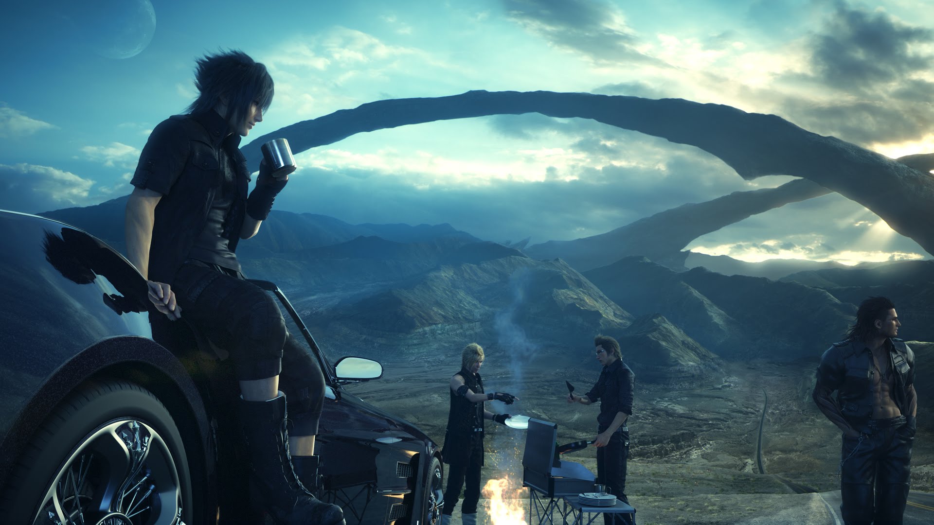 The second episode of the Final Fantasy XV Brotherhood anime is out now –  Destructoid