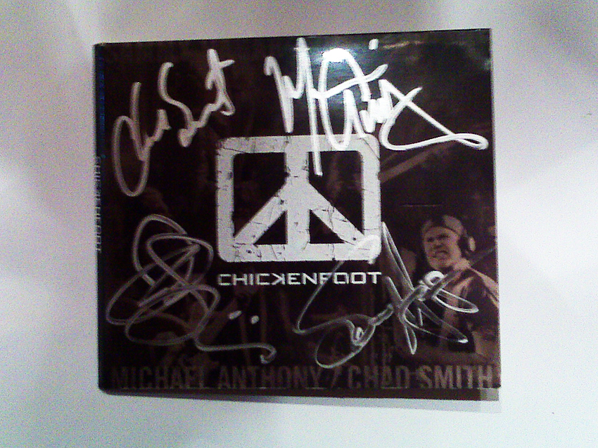 Chickenfoot got out their Sharpies for MusicRadar readers